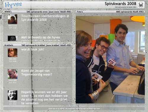 Hyves.nl  was the dutch alternative to MySpace.
