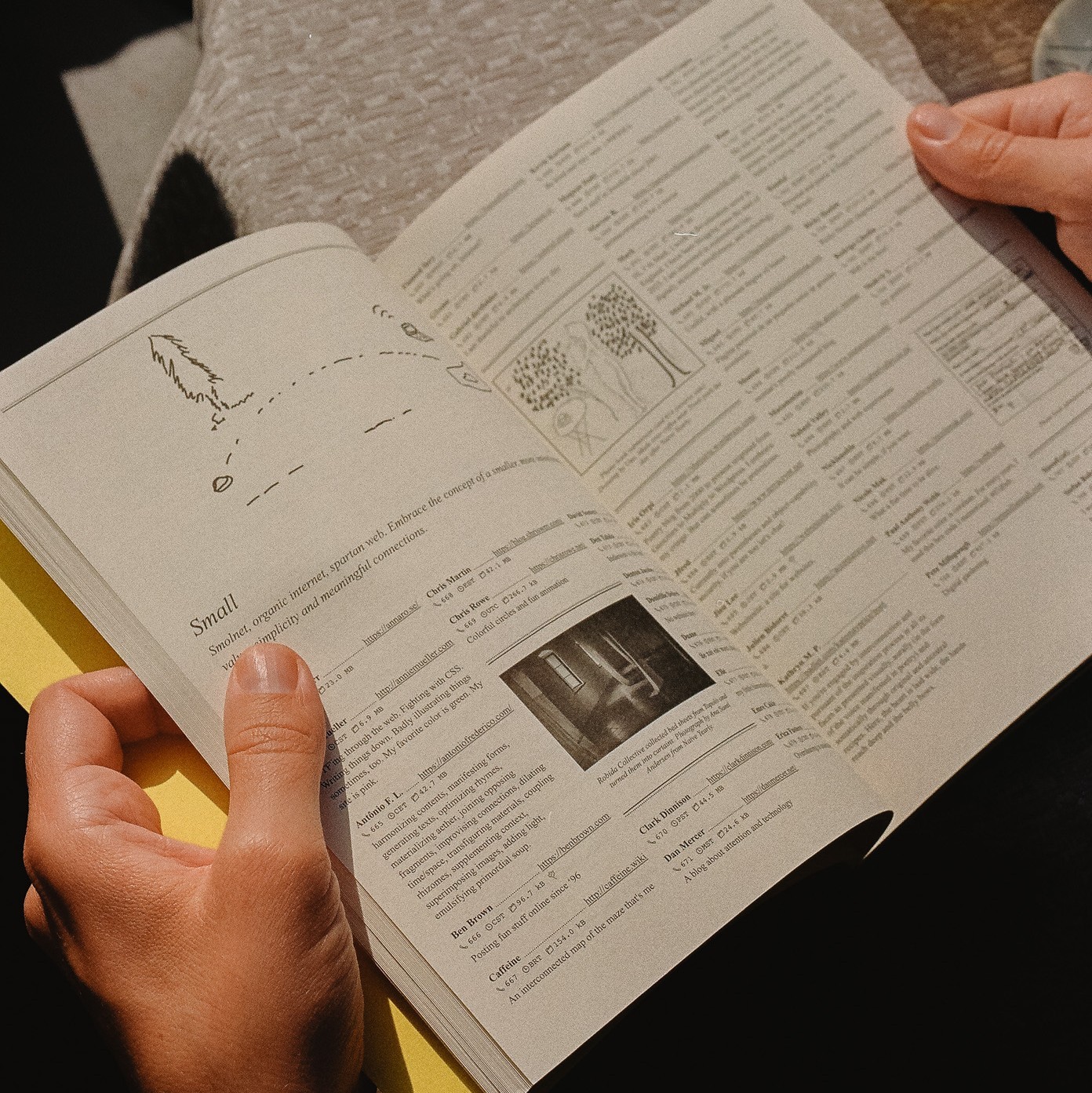 Picture of the inside of the Internet&rsquo;s phonebook
